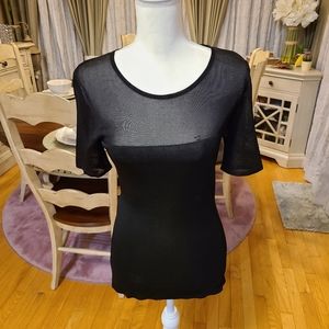Georgiou Semi Sheer Top